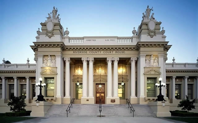 Riverside Superior Court to temporarily close most courthouses