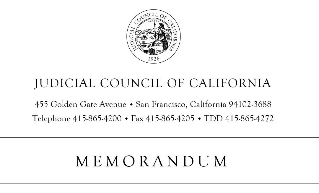 Amendments to the California Rules of Court Effective April 6, 2020