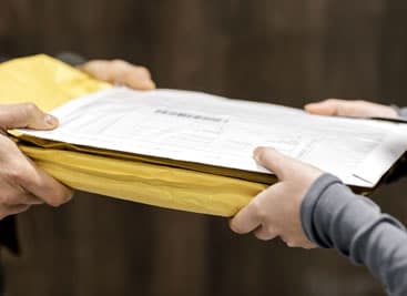 California court courtesy copy delivery service