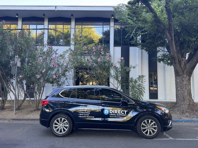 sacramento-county-recorder Direct Legal Support vehicle at the Sacramento County Clerk/Recorder office